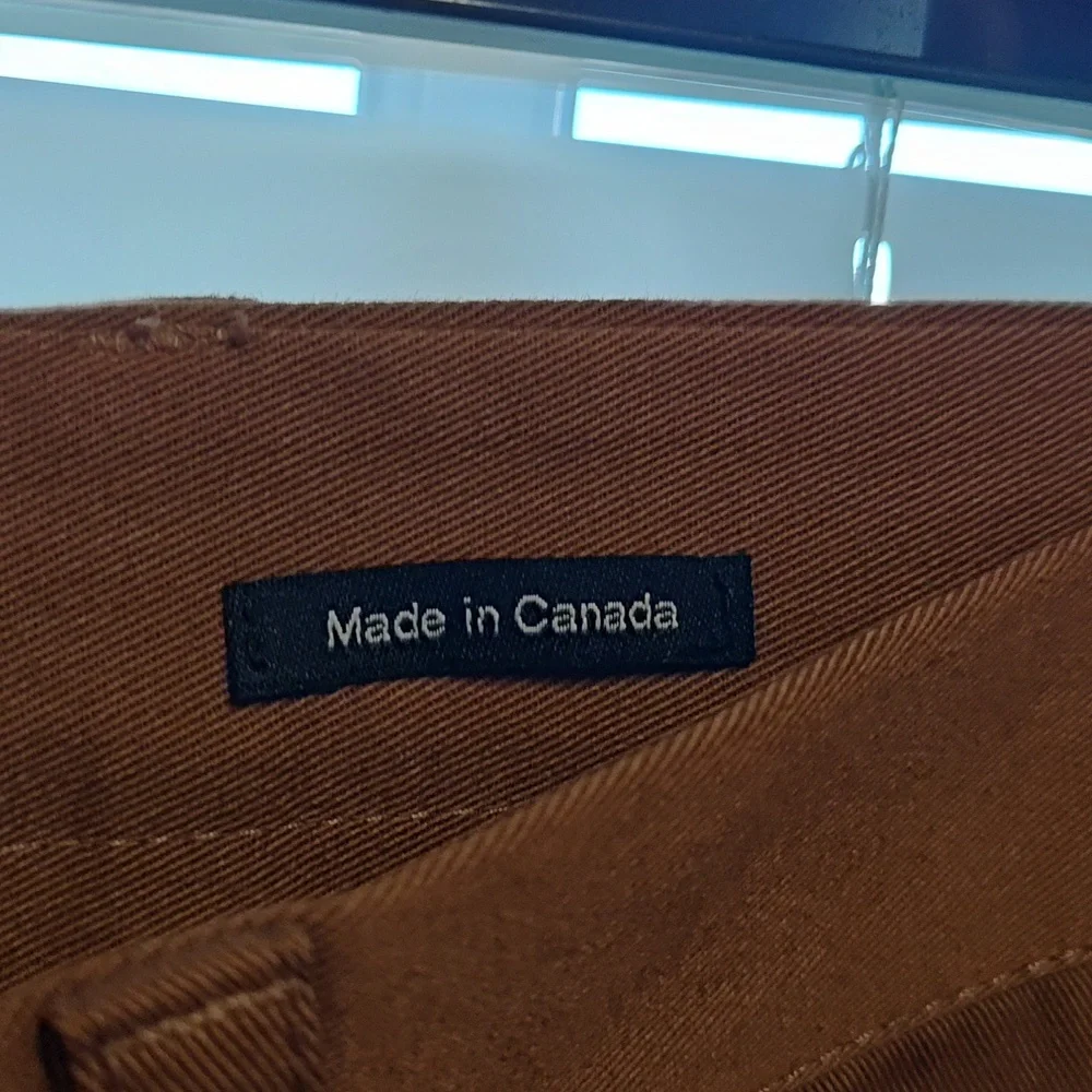 Coppley Brown Khaki Casual Pants